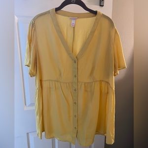 Isabel maternity, short sleeve V-neck maternity top xxl